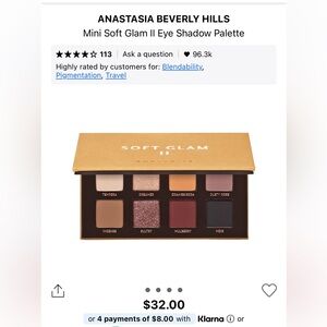 Anastasia Beverly Hills Soft Glam II Eyeshadow Set